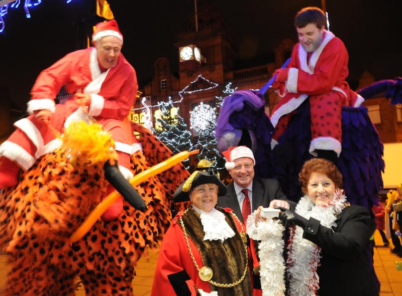The switch on of Jarrow Christmas lights in 2014. Did you go along to enjoy the fun?