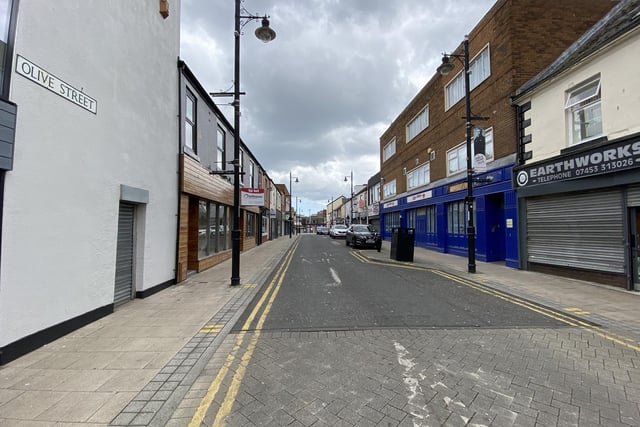 Twelve incidents, including six violence and sexual offences (classed together) and three shoplifting cases, were reported to have taken place "on or near" this street.