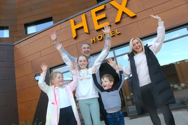 The hotel and park offers fun for all the family