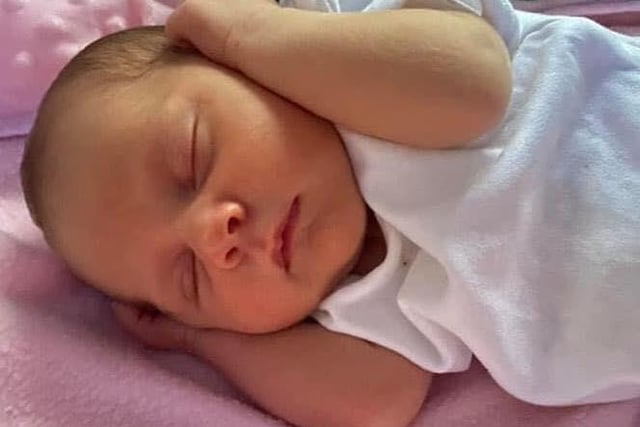 Tracey Fowler's granddaughter Darcie Rae was born on April 10.