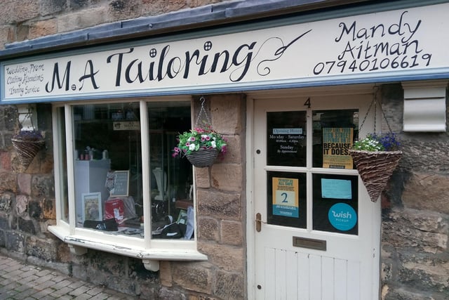 M A Tailoring is offering a click and collect service. Visit its Facebook page for further details.