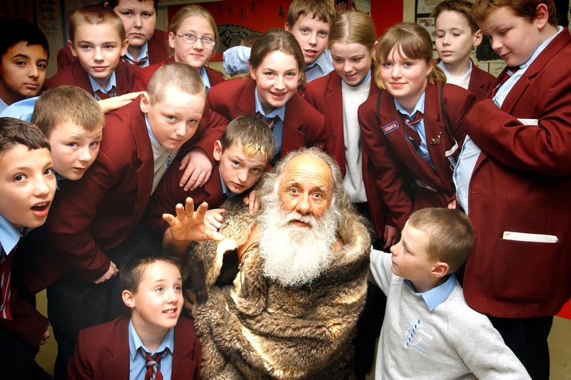Were you there when story teller Francis Firebrace came to Thornhill School in 2004?