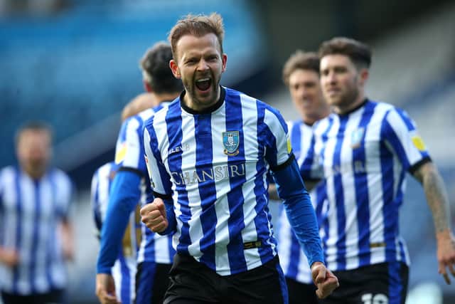 Jordan Rhodes could play a part for Sheffield Wednesday at Derby County tomorrow.
