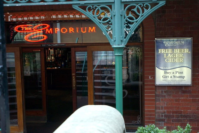 Who remembers spending a Christmas night in The Emporium, as seen here in 2003?