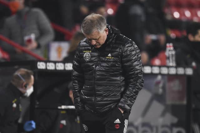 Sheffield United's manager Chris Wilder: Oli Scarff, Pool via AP