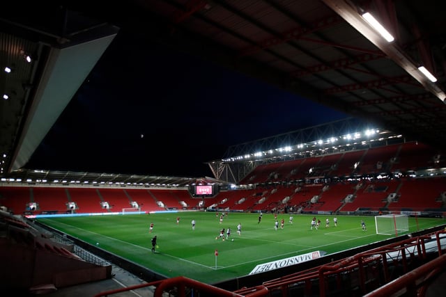 Bristol City's tidy Ashton Gate Stadium has seen 18,885 on average this season - that's from just seven home games and the team in 19th place in the Championship table