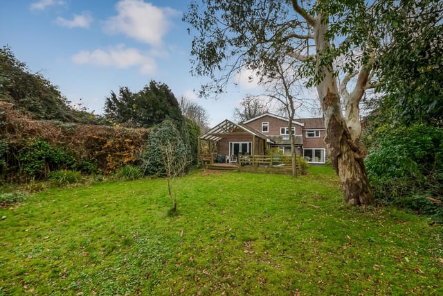 Coombe Leigh is a four bedroom detached house on sale in Havant for £900,000. It is listed by Fine and Country.