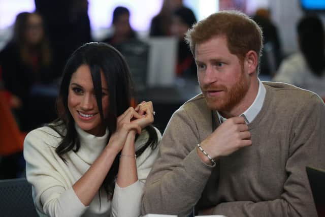 Prince Harry and Meghan Markle (Photo by Ian Vogler - WPA Pool/Getty Images)
