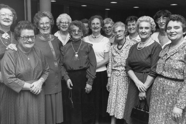 Buxton Towns Womens Guild Christmas party in 1990