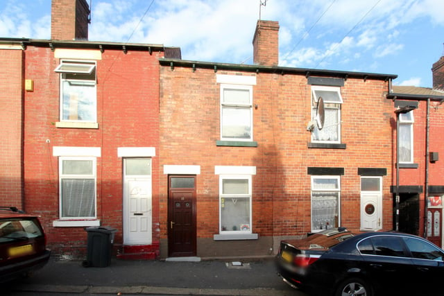Offers over £90,000 are being invited for this three-bedroom terraced house. (https://www.zoopla.co.uk/for-sale/details/55558218)