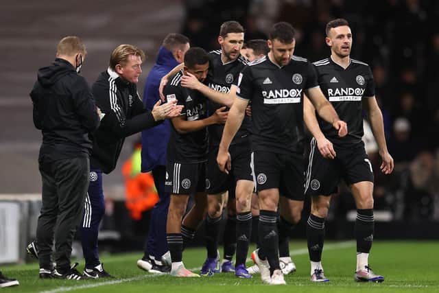 Sheffield United were forced to endure an extended and unwelcome break after beating Fulham at Craven Cottage last month: Alex Pantling/Getty Images
