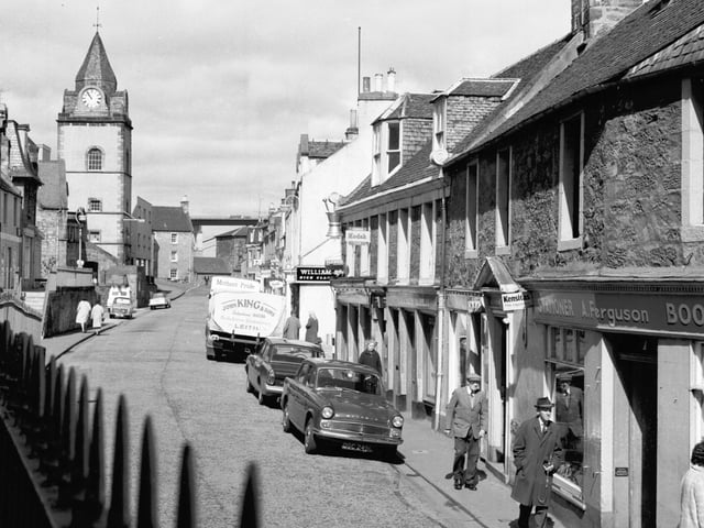 The High Street in Queensferry in May 1966.