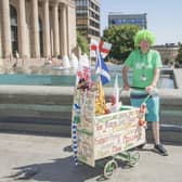 ‘Man with a Pram’ fundraiser John Burkhill has thanked Sheffield people for their support and is asking for help reaching his ‘magic million’ target.