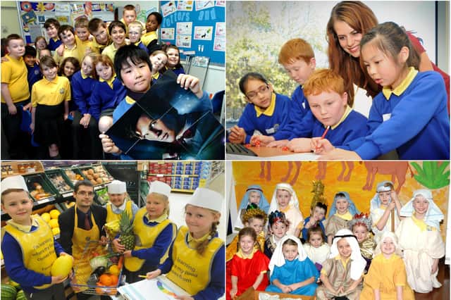 Scenes from Dame Dorothy Primary School but how many do you remember?