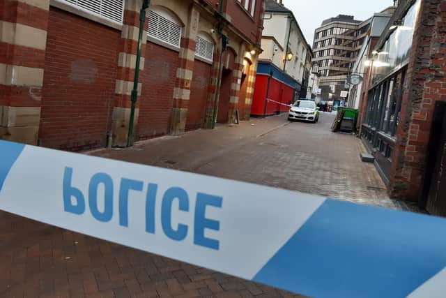 Police are investigating a reported attack on a man on Orchard Street, Sheffield