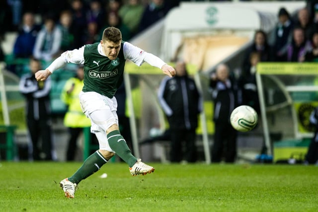 What is it with Hibs and Aberdeen and cup games? Ben Williams saved a penalty in this game but it was Irishman Deegan's stunning long-range effort in off the underside of the crossbar that stole the show for the Hibees
