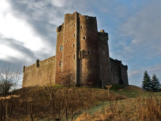 The 14th century Doune Castle features in the 1975 film Monty Python and the Holy Grail. Visitors to the castle can now take an audio tour narrated by Monty Pyton's Terry Jones.
