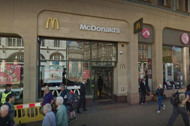 The McDonald's restaurant on High Street in Sheffield city centre has a rating of 3.7 based on 3,276 Google reviews.