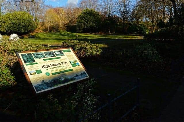 The bowling green in High Hazels Park, Darnall could be turned into a dog training centre