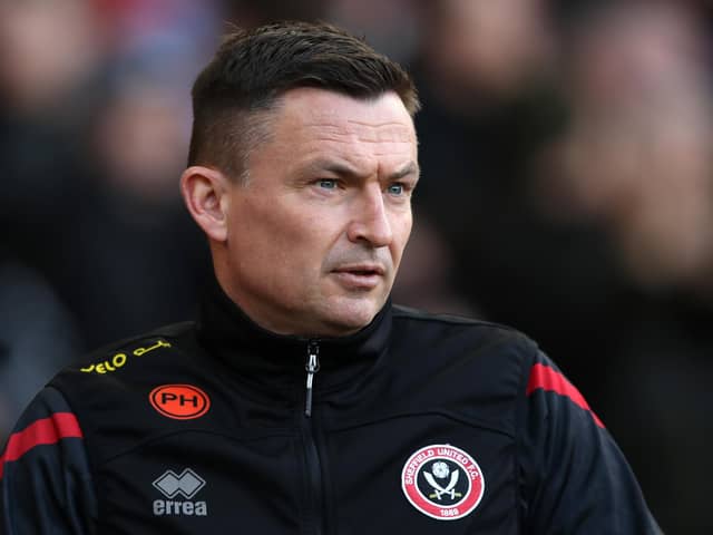 Sheffield United manager Paul Heckingbottom has been calm in the face of numerous challenges: Jan Kruger/Getty Images