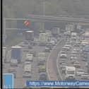 Heavy traffic was reporter on the M1 this afternoon.