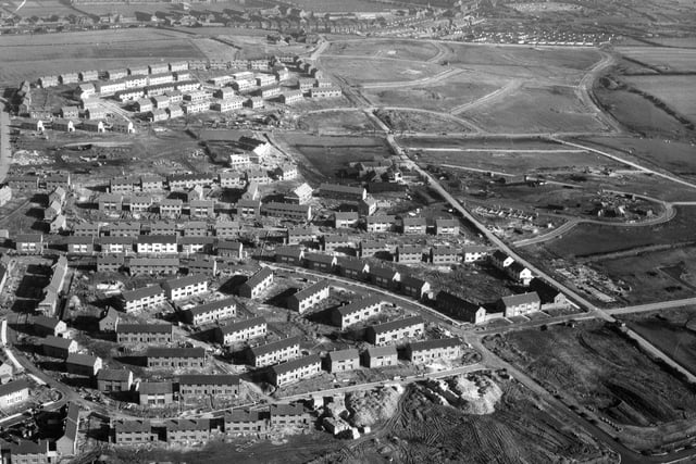 Can you recognise any of the streets in this 1963 view of Peterlee?