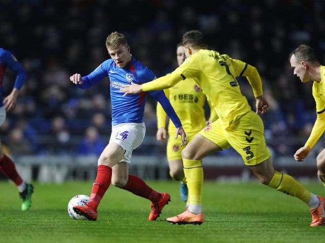 Pompey v Fleetwood in League One from Fratton Park