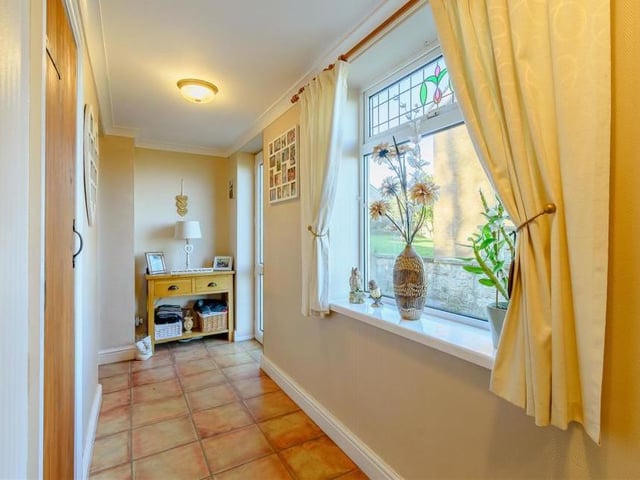 The homely hallway at the Buttery Lane property has a welcoming feel to it.