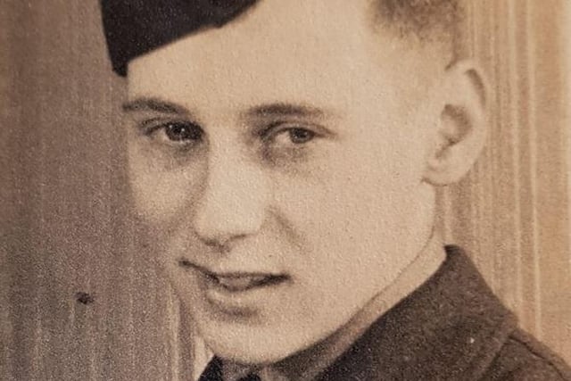 "My Dad, still with us at 94. He was a radio operator in the RAF and also trained as a plane spotter. He was 19 on VE day and instead of celebrating he volunteered to remain on guard duty."