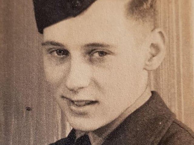 "My Dad, still with us at 94. He was a radio operator in the RAF and also trained as a plane spotter. He was 19 on VE day and instead of celebrating he volunteered to remain on guard duty."