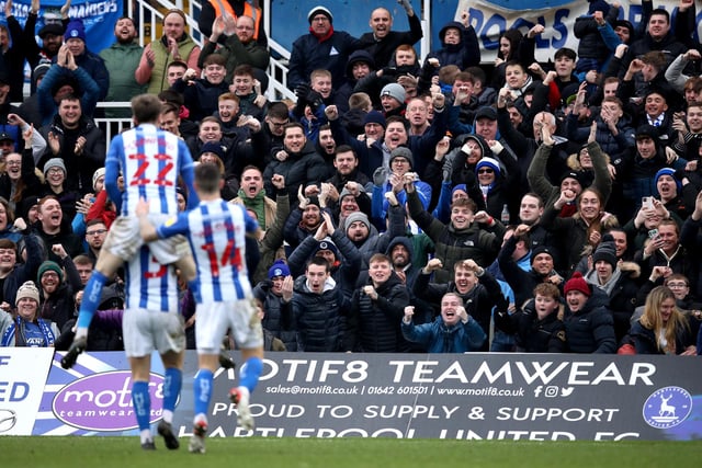 Hartlepool United will have enough to avoid relegation, but they will be looking over their shoulders. They will add 21 more points to their current 28 points tally and avoid relegation by seven points.