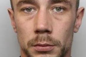 Pictured is Gareth Gratton who has been jailed for four-years and two-months after threatening and warning at students at a loud party to shut up. Sheffield Crown Court heard in August how Gratton, aged 34 at the time of sentencing, of Mawfa Avenue, Norton, Sheffield, pointed the firearm at students and waved it around at the party at a property on Shoreham Street, Sheffield. The defendant, who has previous convictions, pleaded guilty to possessing an imitation firearm with intent to cause fear or violence after the incident on July 12.