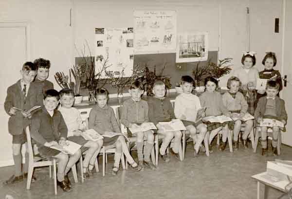 Charnock Hall Infants School Class 2a, 1960