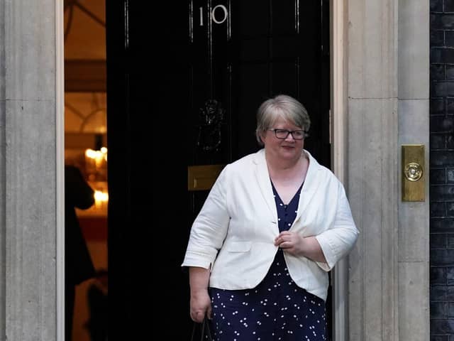 Health secretary Therese Coffey has been criticised over Sheffield health workers getting ‘super-patronising’ advice on issues including use of commas, it has been reported. PIcture: Kirsty O'Connor/PA Wire
