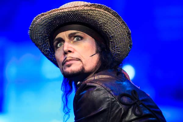 Adam Ant, who will be performing in Sheffield next year