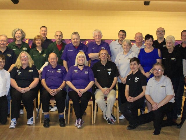 Sheffield’s Friendship Tenpin Bowling League at the 50th anniversary celebrations at MFI Firth Park Bowling Centre.