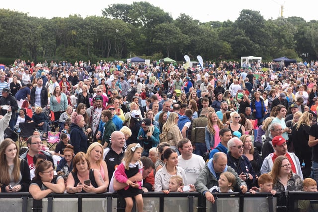 Music fans enjoying the summer festival concert in Bents Park five years ago. Recognise anyone in the audience?