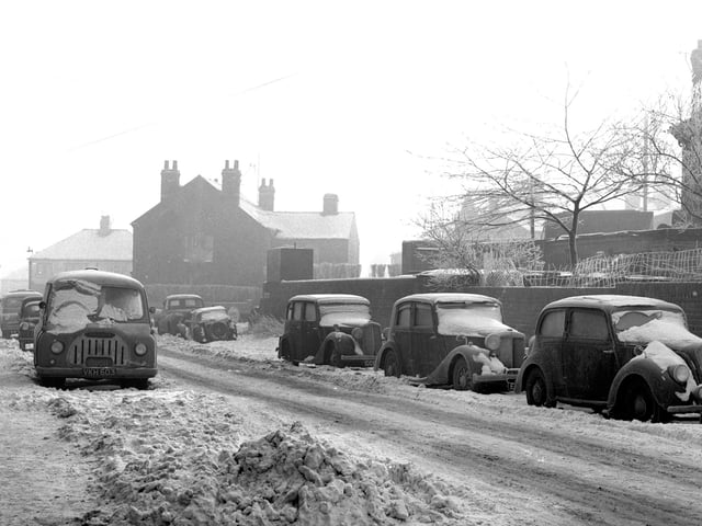 Heavy snow fell in the early sixties