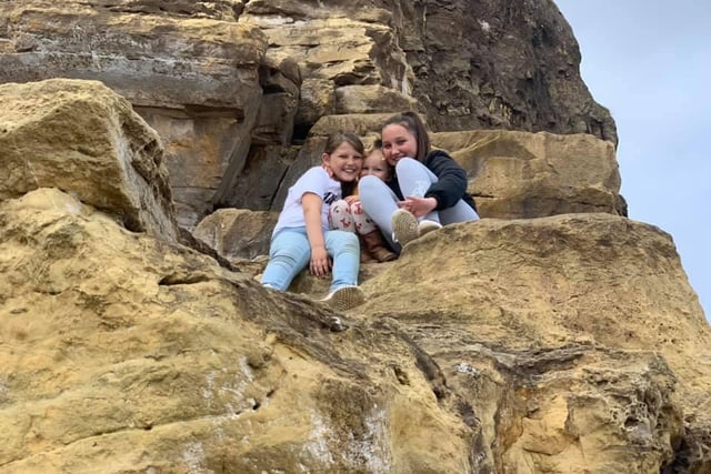 Anne Scott-Moon shared this photo of her grandchildren from a trip to the coast.