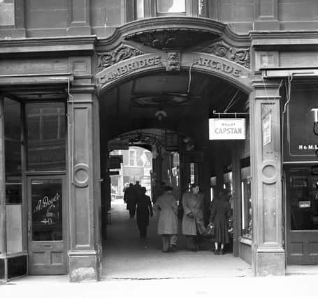 The Cambridge Arcade, Sheffield - home of the notorious El Mambo coffee bar