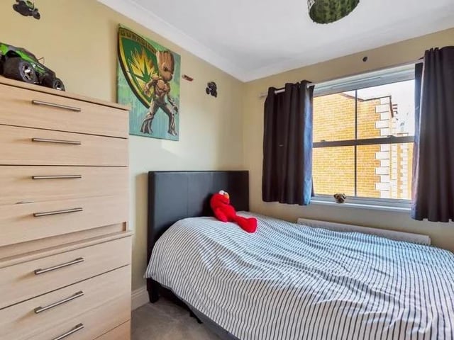 This four bedroom terraced home with views over Camber Dock, Old Portsmouth is on sale for £950,000.
