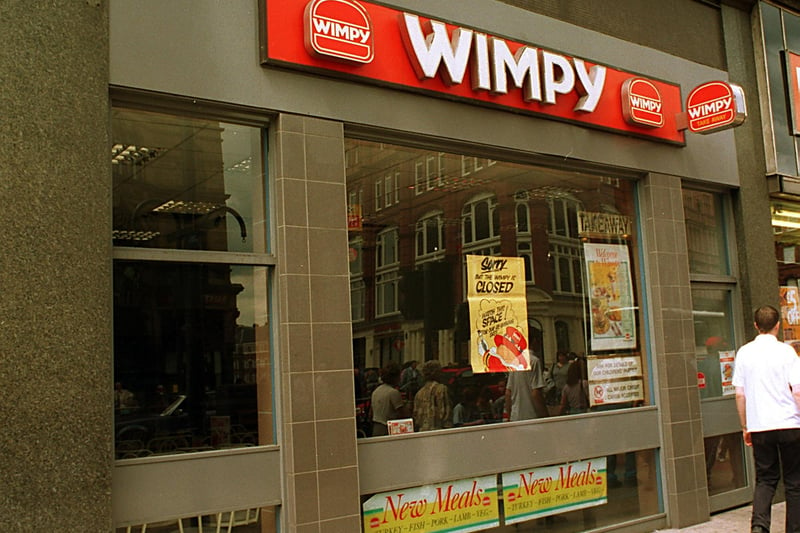 Multiple readers said they remember the Wimpy Burgers restaurant in Leeds where they would enjoy a burger and a coke float.
