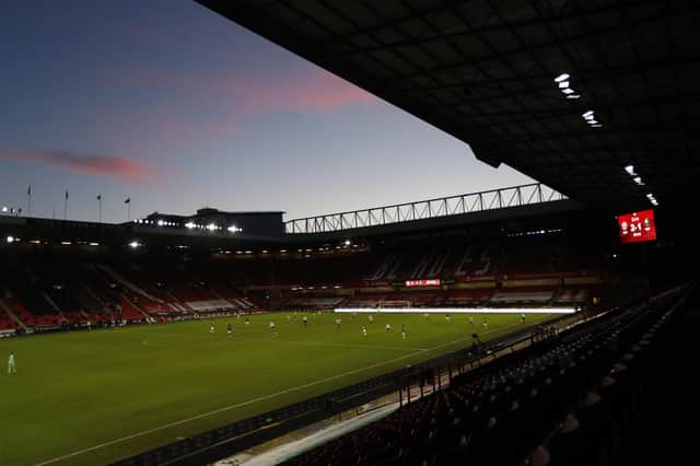 United will hope to get fans back into Bramall Lane by the time the new season kicks off: Darren Staples/Sportimage