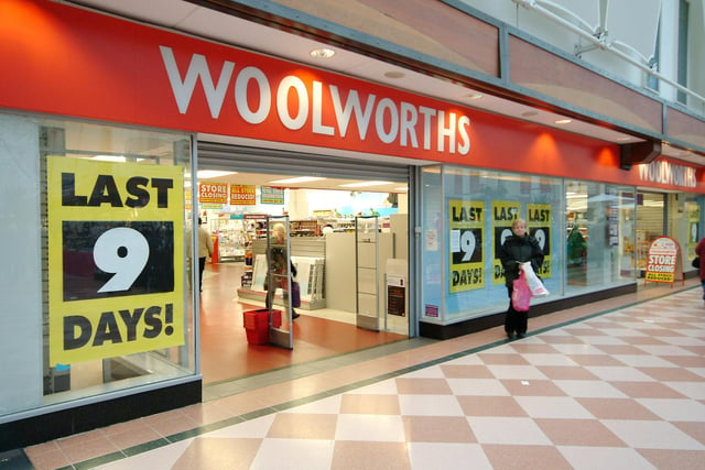 Gone but not forgotten... The much loved Woolies store closed in Idlewells in December 2008.