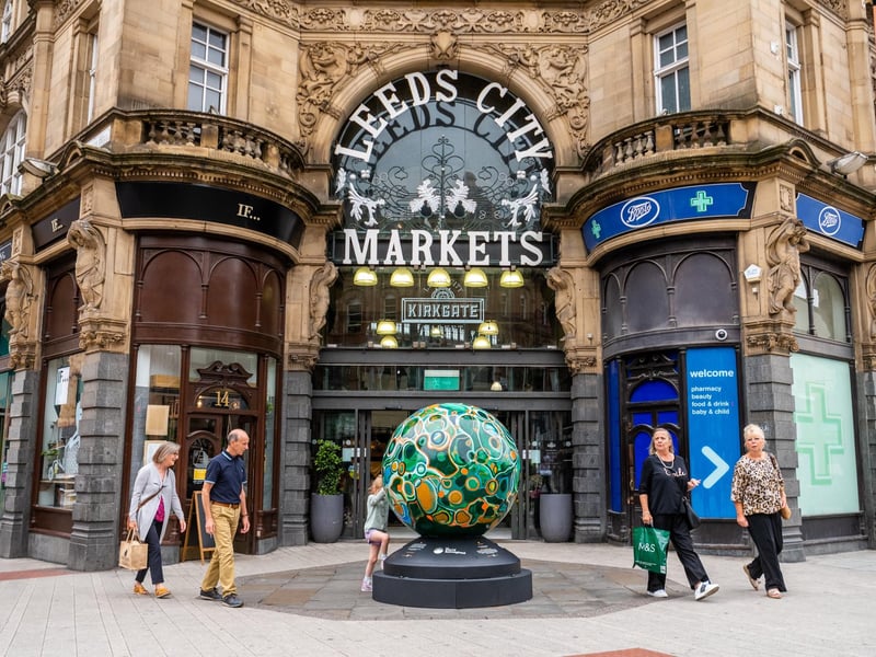 Susan Mckie said the best place for a cappuccino in Leeds is Teapot - Tea or Coffee in Kirkgate Market.