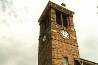 Firth Park clock tower is getting some repair work done by Sheffield Council.