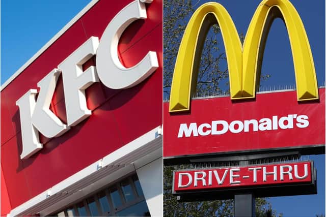 KFC and McDonald's workers have hit out at going back to work.