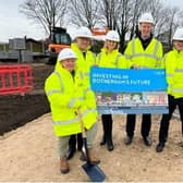 The ground breaking ceremony at Ben Bailey's new Swinton site marked the official start of works