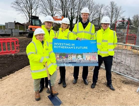 The ground breaking ceremony at Ben Bailey's new Swinton site marked the official start of works