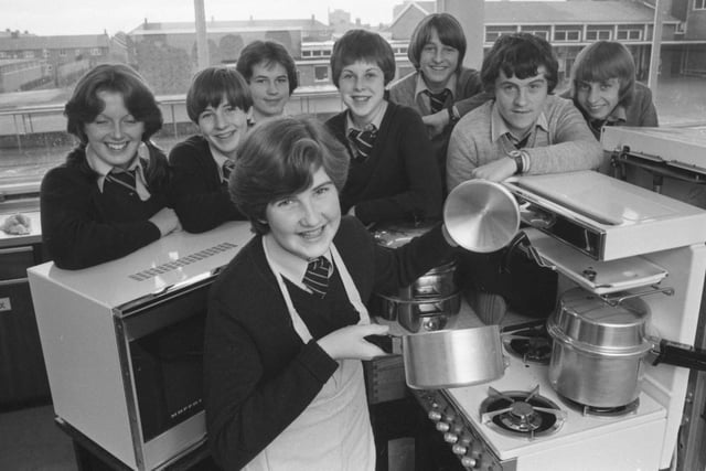 Looks like this 1979 cookery lesson at Farringdon School was great fun. Can you spot anyone you know?